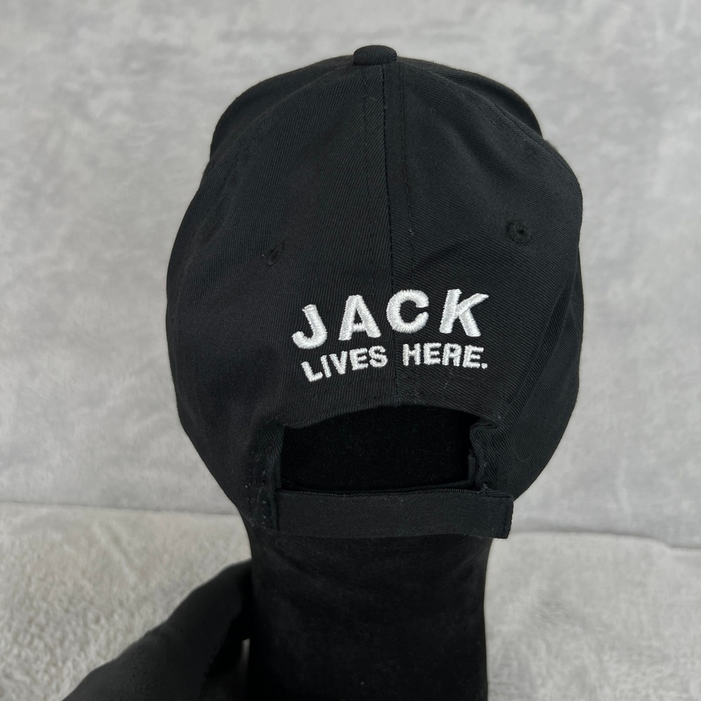 Jack Daniels Old No 7 Hat Black Whiskey Embroidered Logo Strapback Baseball Cap - Picture 4 of 10